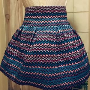 Small Short Blue/Pink/Purple Skirt